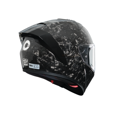Nón Fullface NIC N01 Carbon Forged 2 Kính - Ảnh 3