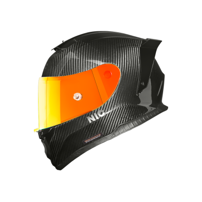Nón Fullface NIC N02 Carbon 3K Bóng - Ảnh 4
