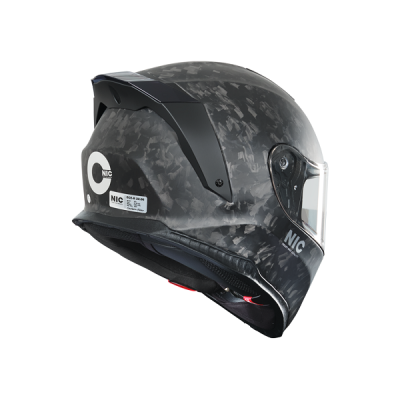 Nón Fullface NIC N02 Carbon forged Nhám - Ảnh 3