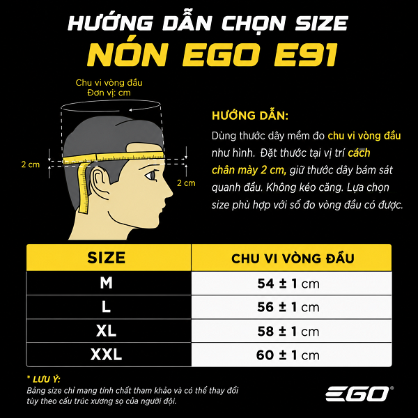 Nón Fullface 2 Kính Lật Hàm Ego E91 Xám Xi Măng - Ảnh 4