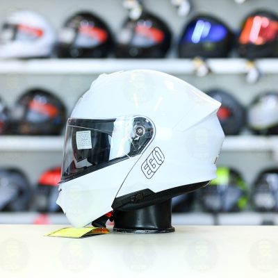 Nón Fullface 2 Kính Ego E91 Trắng Bóng - Ảnh 3