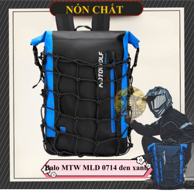 Balo Chống Nước Motowolf MLD 0714 Dung tích 30L Xanh Dương