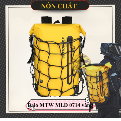 Balo Chống Nước Motowolf MLD 0714 Dung tích 30L Vàng