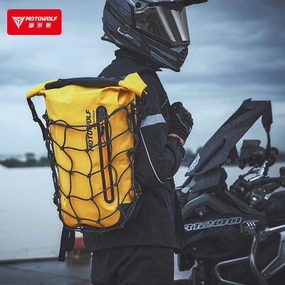 Balo Chống Nước Motowolf MLD 0714 Dung tích 30L Vàng - Ảnh 2