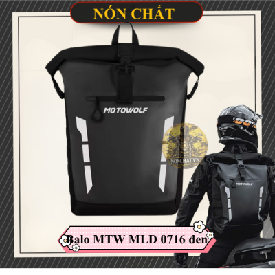 Balo Chống Nước Motowolf MDL 0716 Dung tích 20L Đen