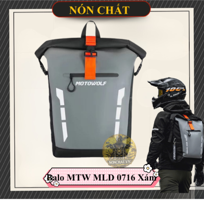 Balo Chống Nước Motowolf MDL 0716 Dung tích 20L Xám