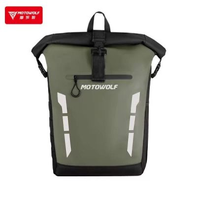 Balo Chống Nước Motowolf MDL 0716 Dung tích 20L Xanh Rêu - Ảnh 2