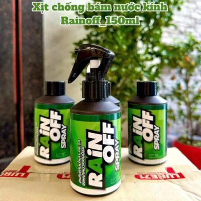 Nano chống bám nước mưa lên kính Rain Off - Ảnh 2