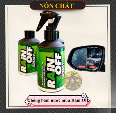 Nano chống bám nước mưa lên kính Rain Off