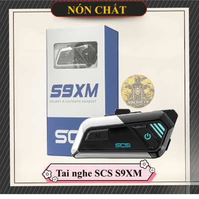 Tai nghe Bluetooth Intercom SCS S9XM (kết nối 2 máy)