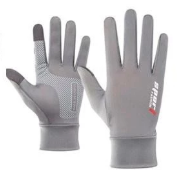 Găng tay vải Sport Full ngón Xám