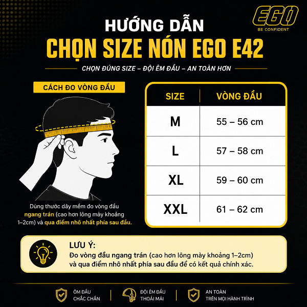 Nón Ego E42 Xi Măng - Ảnh 3