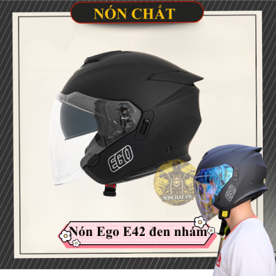 Nón Ego E42 Đen Nhám