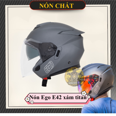Nón Ego E42 xám Titan
