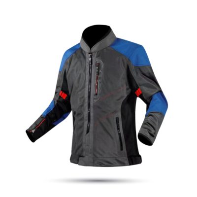 Áo Giáp Ls2 Alba Lady Xám Xanh Dương - Ảnh 2