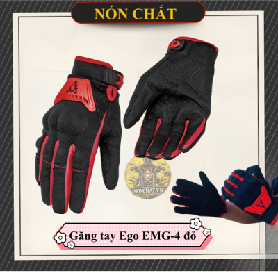 Găng Tay EGO EMG- 4 Đen Đỏ