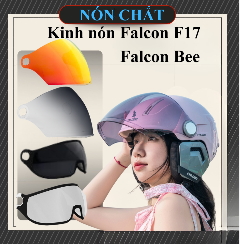 Kính Thay Thế Cho Falcon Bee, Falcon F17