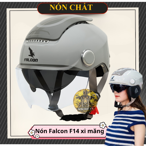 Nón Falcon F14 Xi Măng