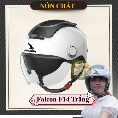 Nón Falcon F14 Trắng
