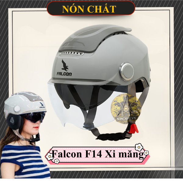 Nón Falcon F14 Xi Măng