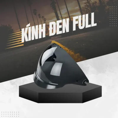 Kính thay thế cho nón bảo hiểm Royal M139 kính âm, nón royal kính dấu - Ảnh 4