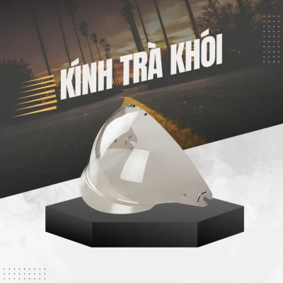 Kính thay thế cho nón bảo hiểm Royal M139 kính âm, nón royal kính dấu - Ảnh 5