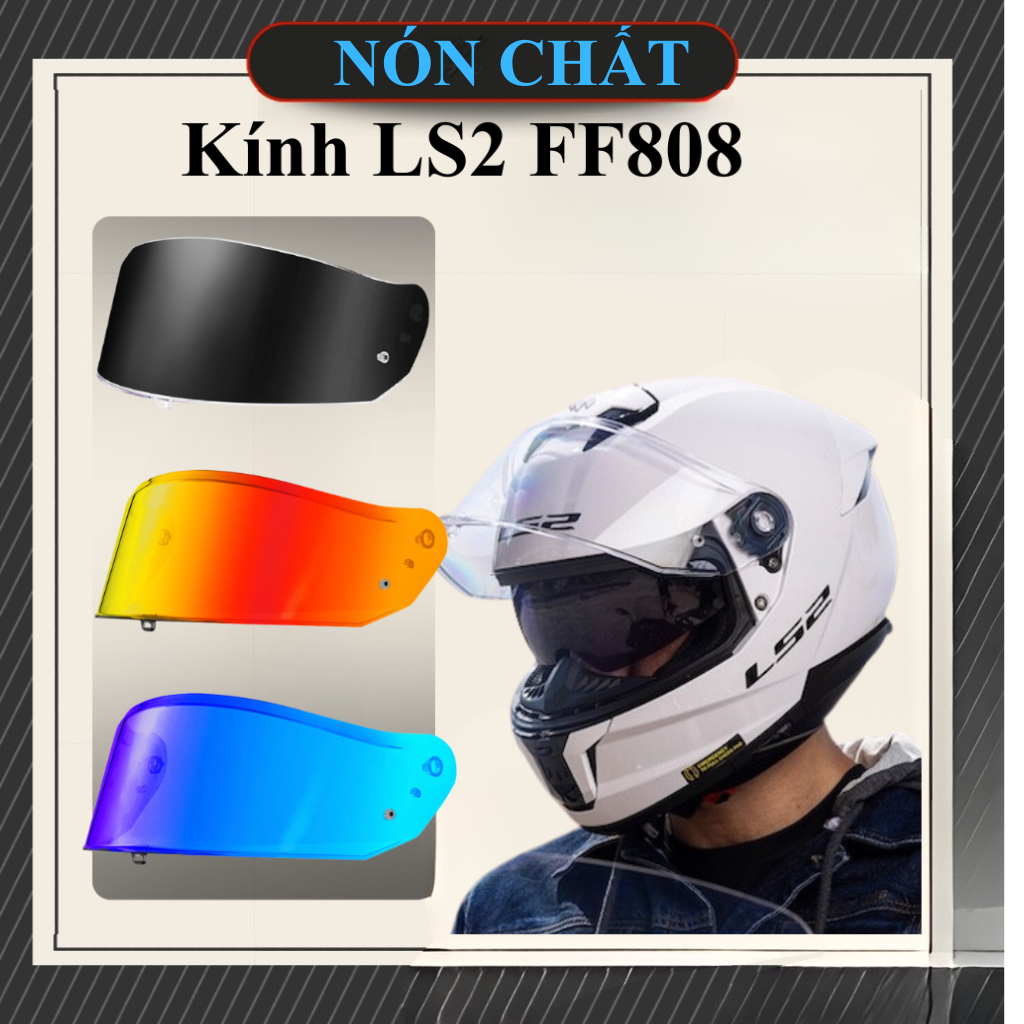 Kính thay thế nón LS2 ff808