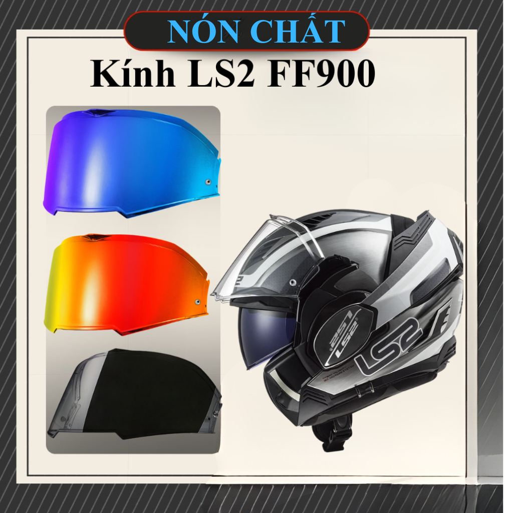 Kính thay thế nón LS2 FF900