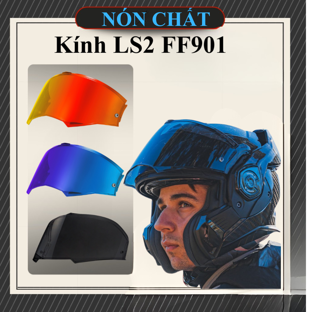 Kính thay thế nón LS2 FF901