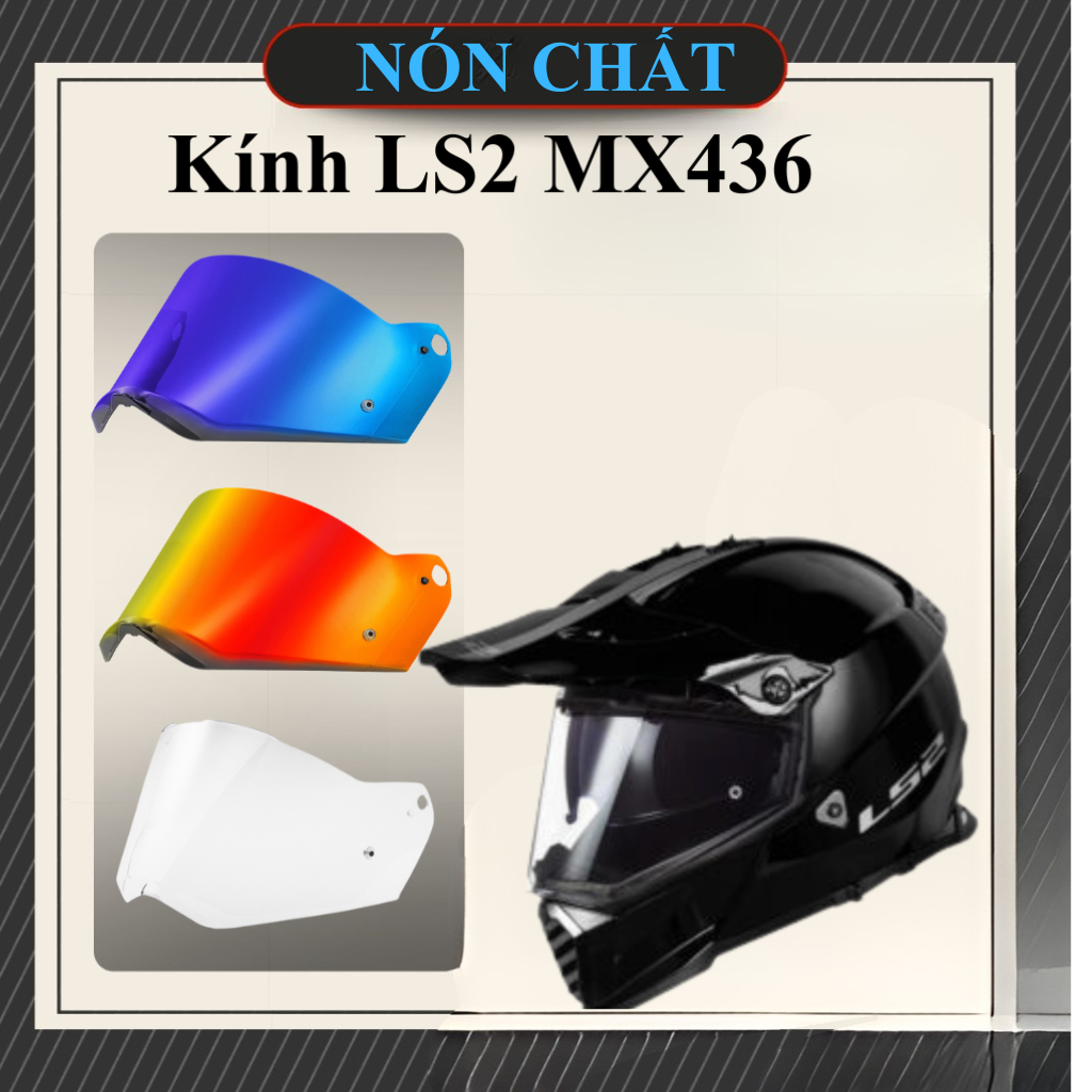 Kính thay thế nón LS2 MX436, MX436 Evo