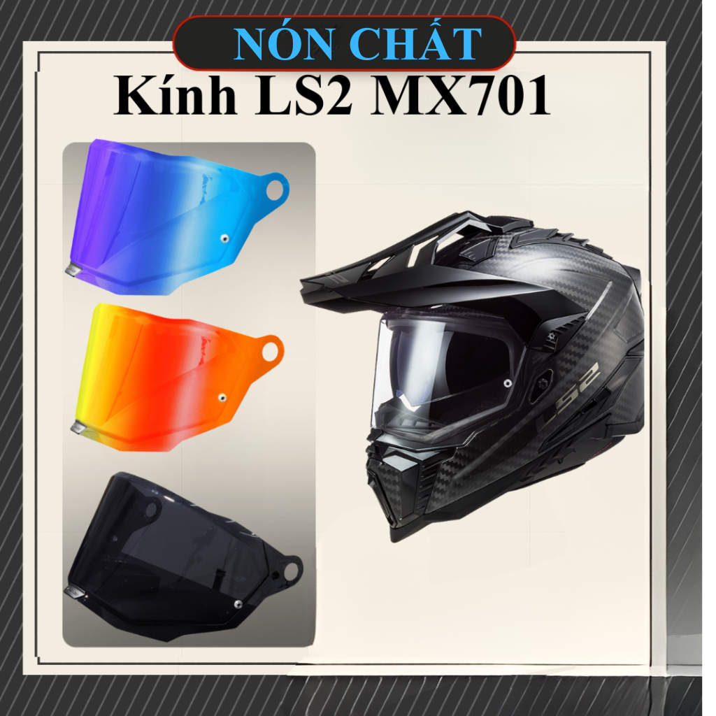 Kính thay thế nón LS2 MX701