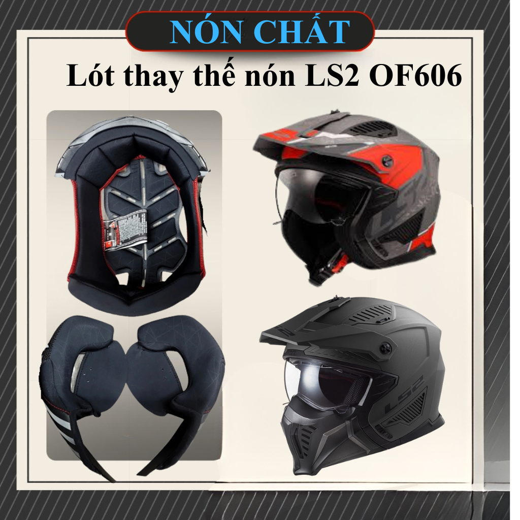 Lót thay thế nón LS2 OF606