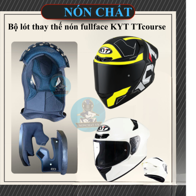 Bộ lót thay thế nón KYT TTcourse