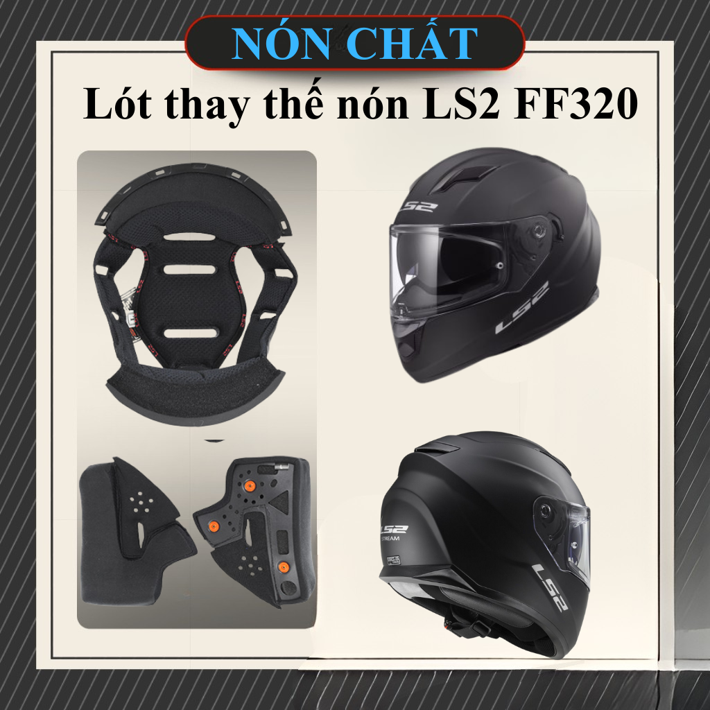 Lót thay thế nón LS2 FF320