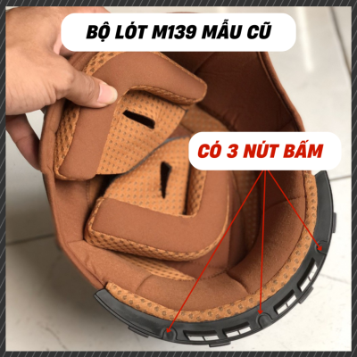 Bộ lót thay thế nón royal m139 kính âm - Ảnh 3