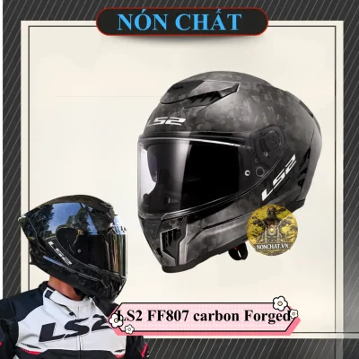 Nón Fullface LS2 FF807 Dragon Carbon Forged