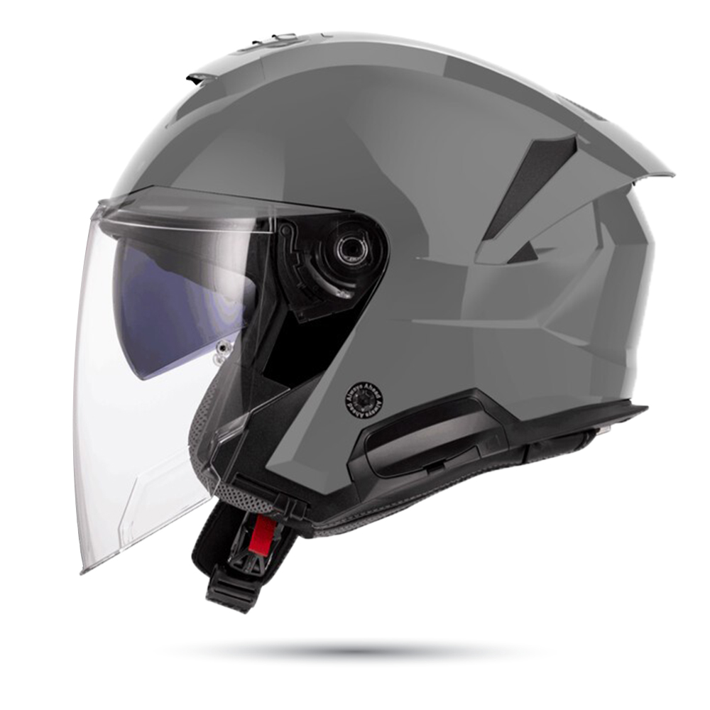 Nón 3/4 2 kính LS2 OF618 xi măng