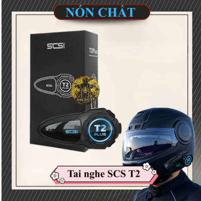 Tai nghe Bluetooth Intercon SCS T2 Plus (kết nối 10 máy)