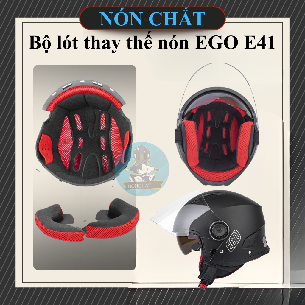 Bộ lót thay thế nón 3/4 EGO E41