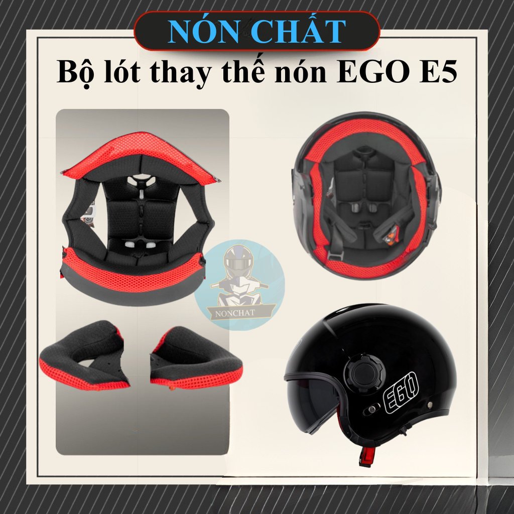 Bộ lót thay thế nón EGO E5