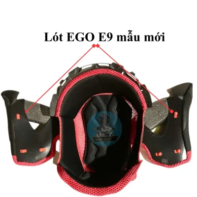 Bộ lót thay thế nón lật hàm EGO E9 - Ảnh 3