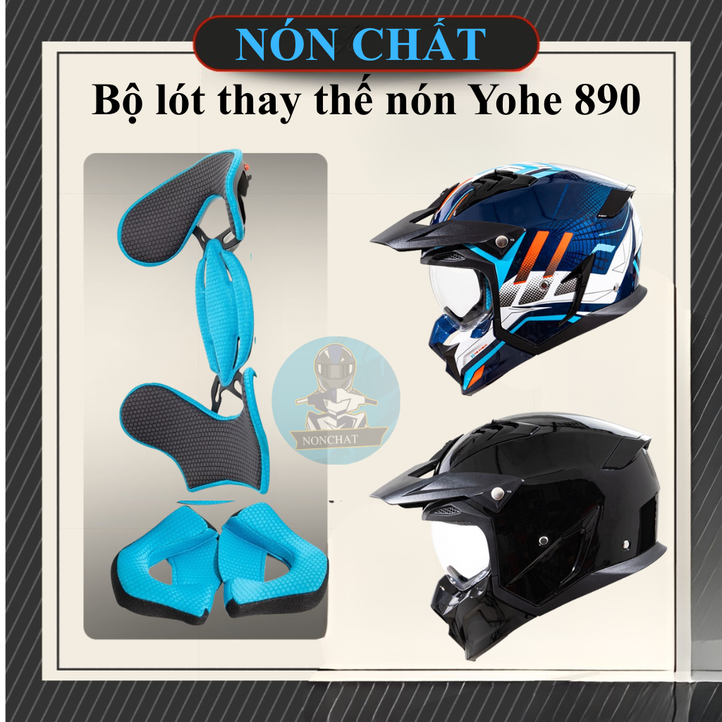 Lót thay thế nón Yohe 890 Navi