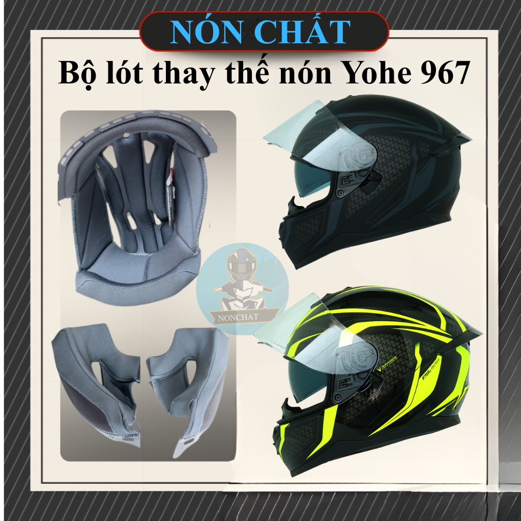 Lót thay thế nón Yohe 967