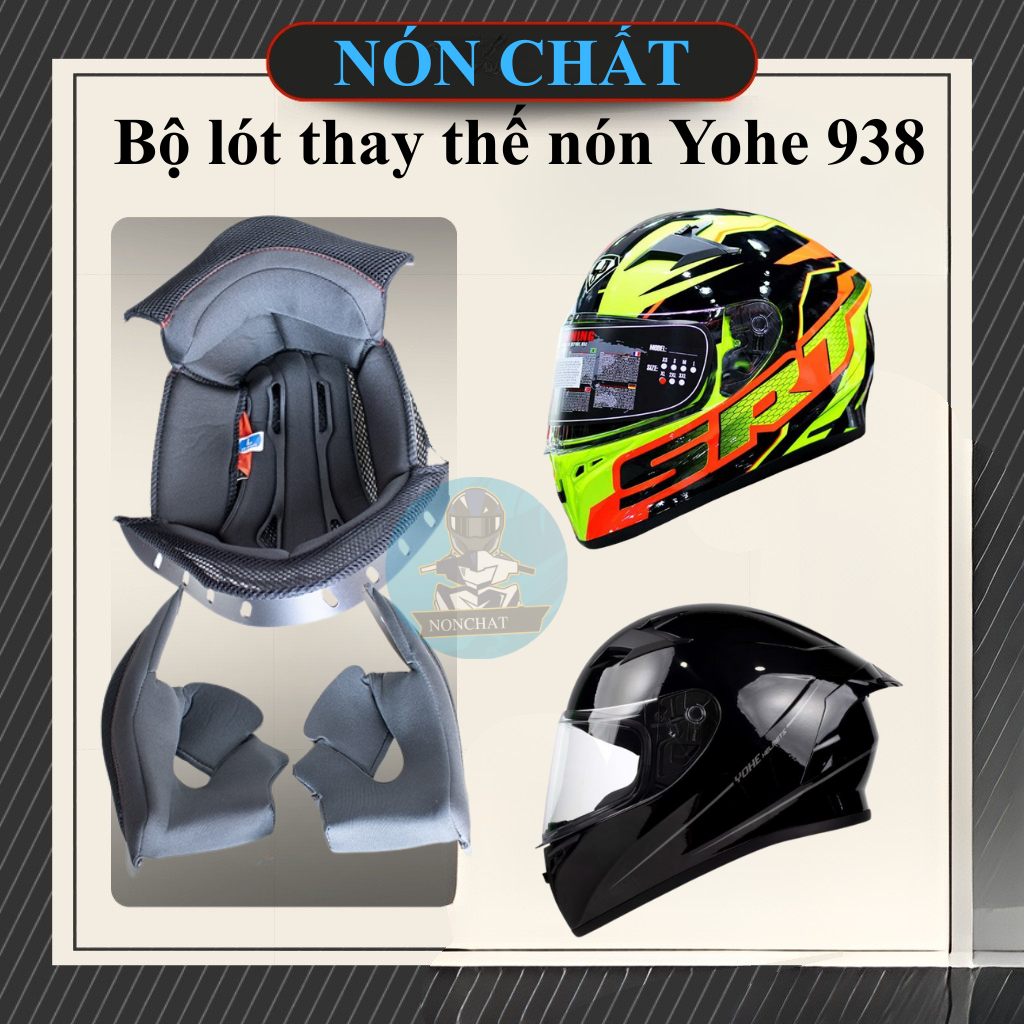 Lót thay thế cho nón Yohe 978 và 978 Plus