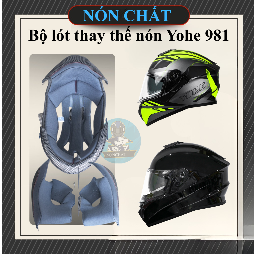 Lót thay thế nón Yohe 981
