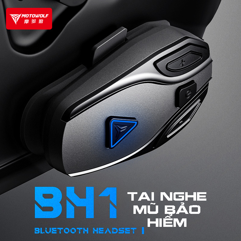 Tai nghe Bluetooth Motowolf BH1
