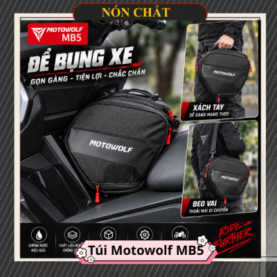 Túi Baga Giữa Gắn Xe Máy Motowolf MB5