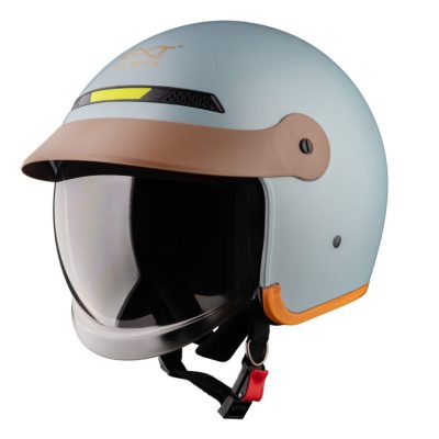 Nón 3/4 kính âm GXT xanh navi - Ảnh 2