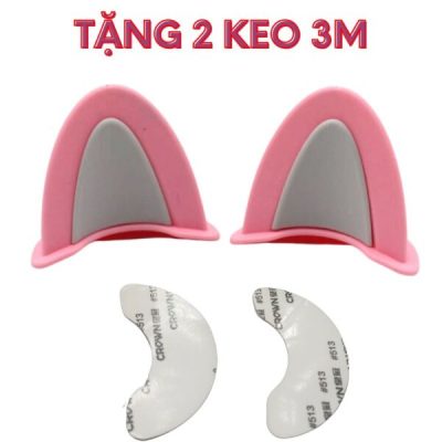 Tai mèo trang trí nón bảo hiểm - Ảnh 6