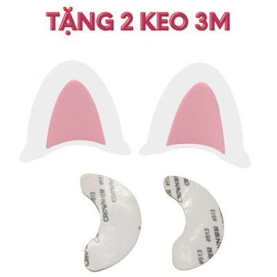 Tai mèo trang trí nón bảo hiểm - Ảnh 7